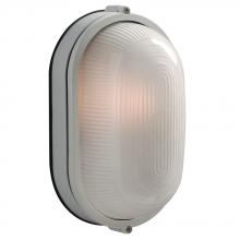  305113WH-142EB - Outdoor Cast Aluminum Marine Light - in White finish with Frosted Glass (Wall or Ceiling Mount)